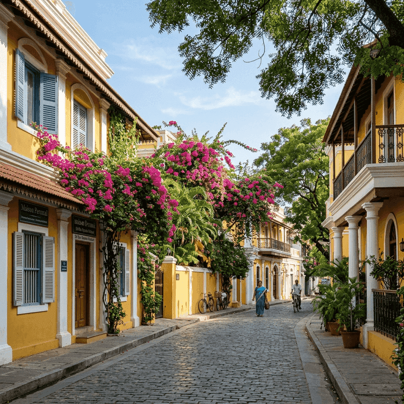 French Colony Pondicherry